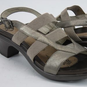 ABEO BIO System Womens Leather Sandals Neutral B17